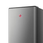 ⁦Hoover 200L Single Door Refrigerator with Chiller Compartment. Freestanding Silver Fridge for Mini Bar. Home. Office. Bedroom & Kitchen. Adjustable Thermostat. LED Light.1 Year Warranty - HSD-H200-S⁩ - الصورة ⁦3⁩