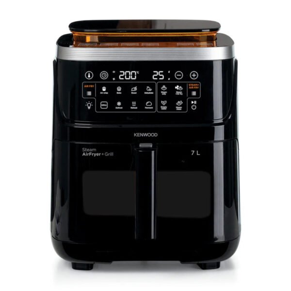 Kenwood Airfryer steam Glass  HFS92.000BK 7L