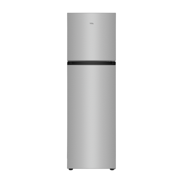TCL Top Mount Refrigerator Inox  370L
