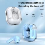 ⁦In-ear wireless sports earphones, stylish and cool, lightweight and easy to carry, low latency high-quality HiFi sound quality with power indicator light display, ideal choice for gaming/sports/outdoor/leisure/sleeping headphones, trustworthy!⁩ - الصورة ⁦9⁩