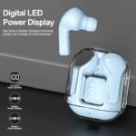 ⁦In-ear wireless sports earphones, stylish and cool, lightweight and easy to carry, low latency high-quality HiFi sound quality with power indicator light display, ideal choice for gaming/sports/outdoor/leisure/sleeping headphones, trustworthy!⁩ - الصورة ⁦6⁩