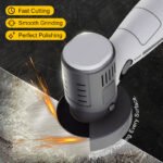 ⁦🧰12V Mini Angle Grinder with Cutting Disc⁩ - الصورة ⁦3⁩