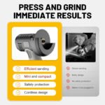 ⁦🧰12V Mini Angle Grinder with Cutting Disc⁩ - الصورة ⁦4⁩
