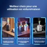 ⁦1pc YAIAWISU Aromatherapy Diffuser & Humidifier with Cold Mist & Night Light - Refresh Your Room, Promote Plant Health, Alcohol-Free, USB Powered, No Battery Needed, Ideal for Home & Office Decor, Humidifier for Home⁩ - الصورة ⁦9⁩