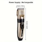 ⁦Rechargeable Grooming Kit for Trimming Hair of Different Lengths⁩ - الصورة ⁦6⁩