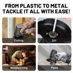 ⁦🧰12V Mini Angle Grinder with Cutting Disc⁩ - الصورة ⁦6⁩