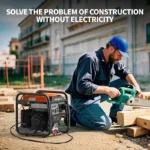 ⁦Efurden Outdoor Power Equipment 4000 WattsPortable Generator. Open Frame InverterGenerator with ECO Mode. Gas Powered. QuietOperation. Emergency Home Backup. RV Ready--⁩ - الصورة ⁦4⁩