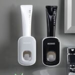 ⁦Fully Automatic High-end Toothpaste Squeezer for Bathroom, Home Use, Wall-mounted Toothpaste Holder without Drilling Holes⁩ - الصورة ⁦4⁩