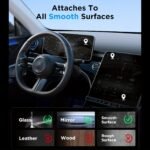 ⁦Adjustable Vacuum Magnetic Suction Cup Phone Holder, Suitable for Car/Gym/Mirror/Smooth Surfaces Hands-Free Stand, Compatible with All Smartphones⁩ - الصورة ⁦5⁩