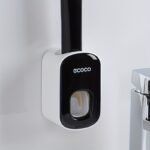 ⁦Fully Automatic High-end Toothpaste Squeezer for Bathroom, Home Use, Wall-mounted Toothpaste Holder without Drilling Holes⁩ - الصورة ⁦7⁩