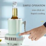 ⁦❄️🥤 Electric Mini Cooler Cup! The ultimate solution for enjoying refreshing drinks anytime. anywhere. ❄️🥤⁩ - الصورة ⁦9⁩
