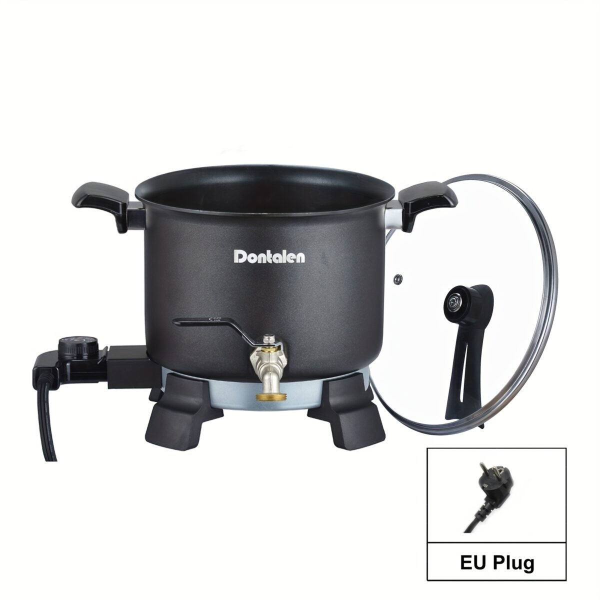 ⁦Dontalen 2025 new design 5 Liter Wax Melter Electric Electric Wax Melting Pot Candle Making Kit Machine Eu Plug Easy Clean Easy Pour Spout for Candle Soap Cream Beauty Bulk ProductionBusiness Or Home⁩ - الصورة ⁦3⁩