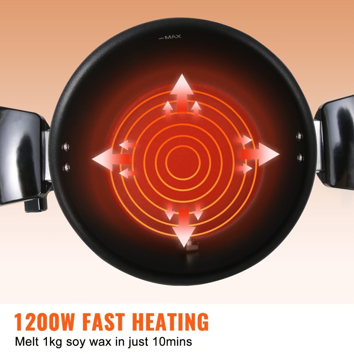 ⁦Dontalen 2025 new design 5 Liter Wax Melter Electric Electric Wax Melting Pot Candle Making Kit Machine Eu Plug Easy Clean Easy Pour Spout for Candle Soap Cream Beauty Bulk ProductionBusiness Or Home⁩ - الصورة ⁦8⁩