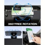 ⁦Adjustable Vacuum Magnetic Suction Cup Phone Holder, Suitable for Car/Gym/Mirror/Smooth Surfaces Hands-Free Stand, Compatible with All Smartphones⁩ - الصورة ⁦7⁩