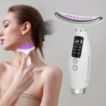 ⁦Facial And Neck Massager, 7 Modes, Rechargeable USB, Face Massage Care Tool, Perfect Gifts for Women Gift for Mom On Mother's Day⁩ - الصورة ⁦7⁩